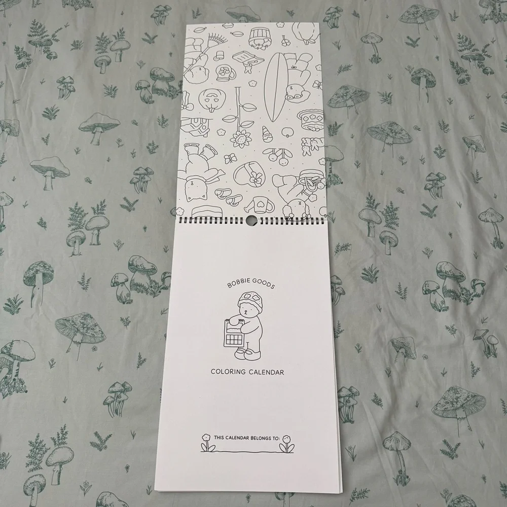 Bobbie Goods Coloring Calendar